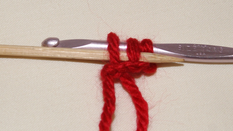 Sliding on to your holder, knitting needle